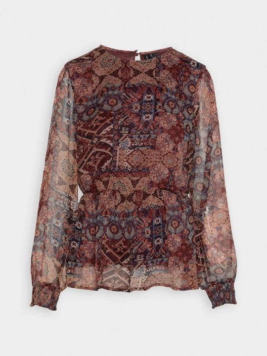 Zdjęcie produktu Bluzka Vero Moda ciemnoczerwony
