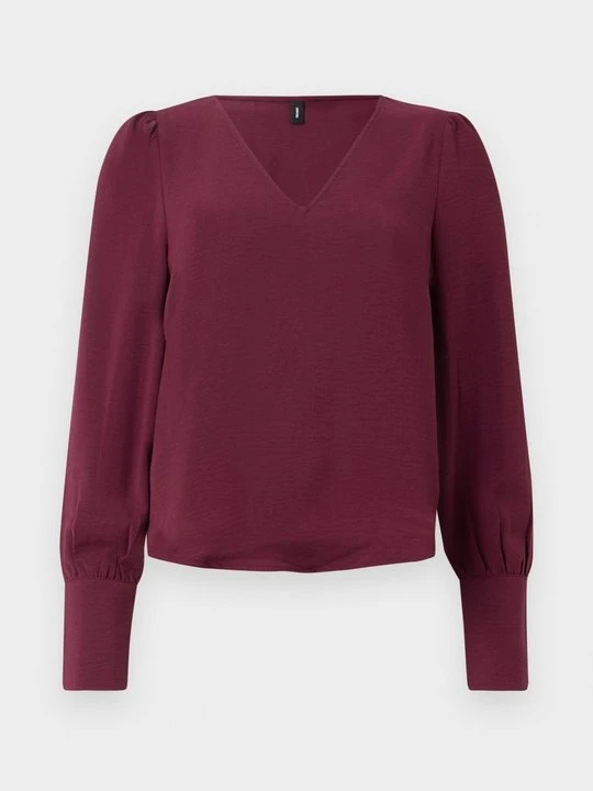 Zdjęcie produktu Bluzka Vero Moda bordowy