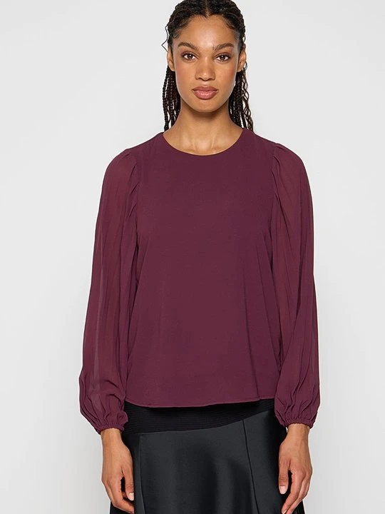 Zdjęcie produktu Bluzka Vero Moda bordowy