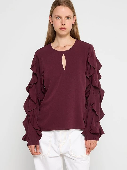 Zdjęcie produktu Bluzka Vero Moda bordowy