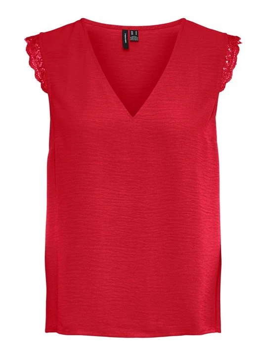 Zdjęcie produktu Bluzka Vero Moda czerwony