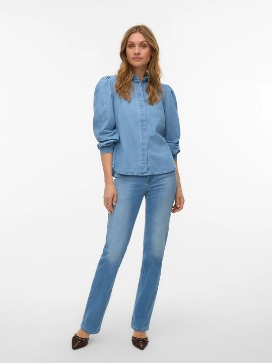 Zdjęcie produktu Bluzka Vero Moda jasnoniebieski denim