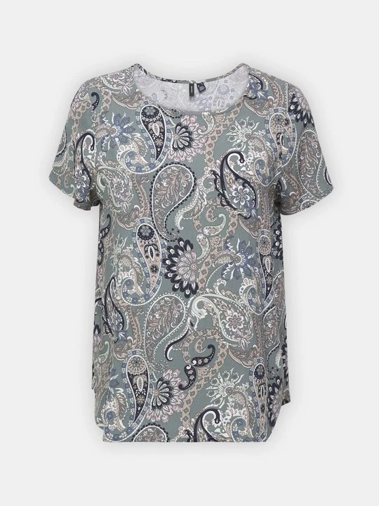 Zdjęcie produktu Bluzka Vero Moda oliwkowy melanż