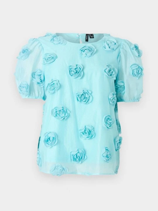Zdjęcie produktu Bluzka Vero Moda turkusowy