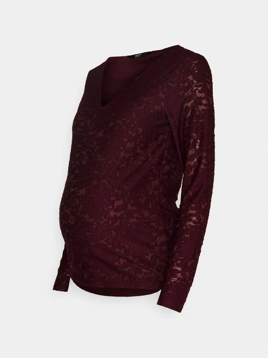 Zdjęcie produktu Bluzka Vero Moda bordowy