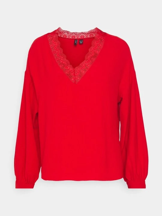 Zdjęcie produktu Bluzka Vero Moda czerwony