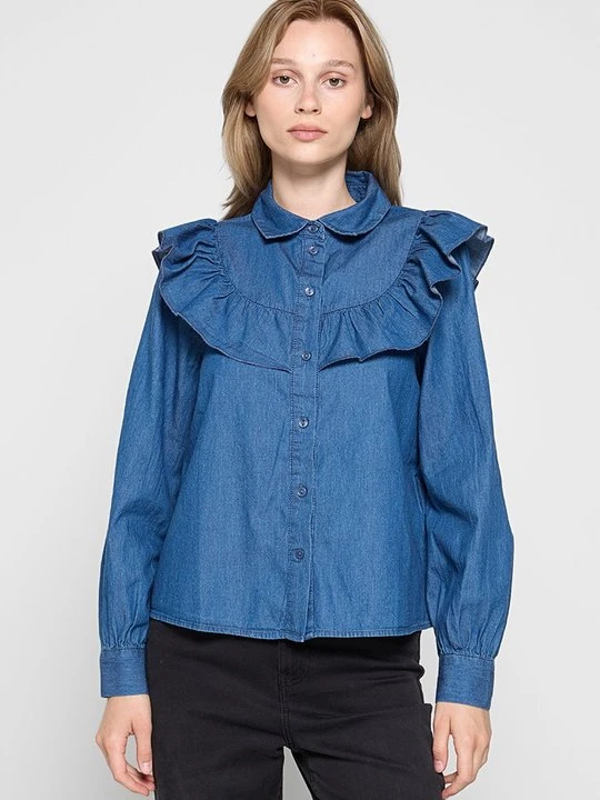 Zdjęcie produktu Bluzka Vero Moda błękit królewski