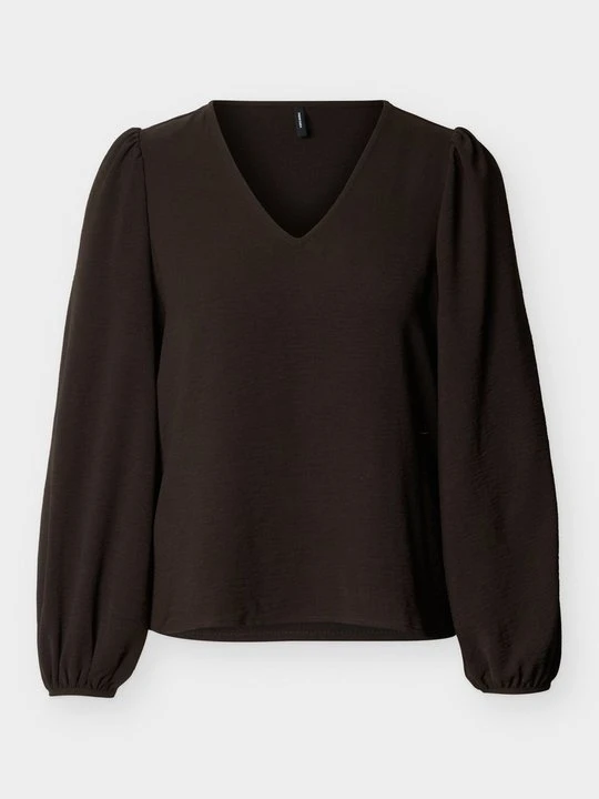 Zdjęcie produktu Bluzka Vero Moda ciemnobrązowy