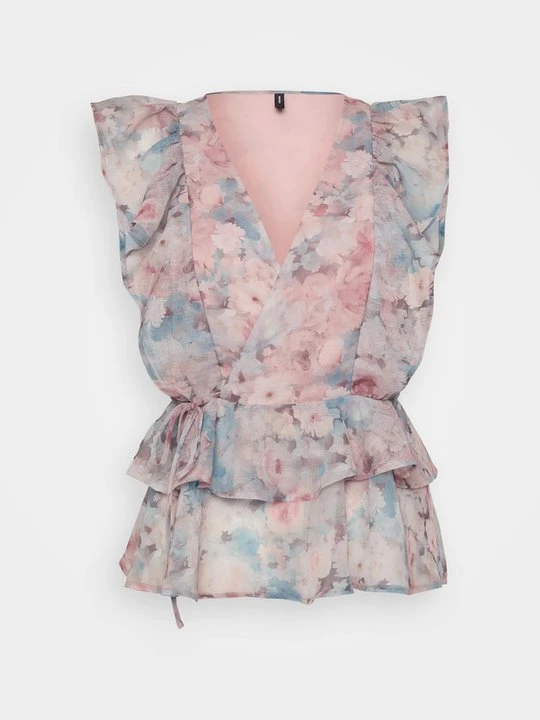 Zdjęcie produktu Bluzka Vero Moda jasnoczerwony melanż