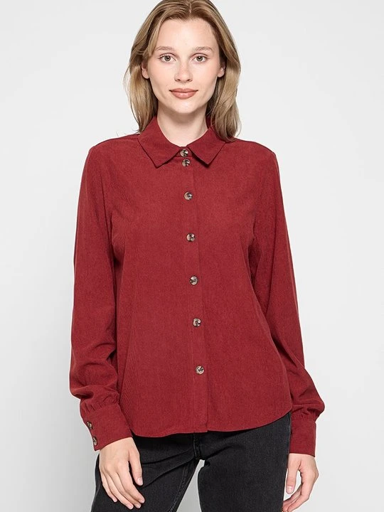 Zdjęcie produktu Bluzka Vero Moda bordowy