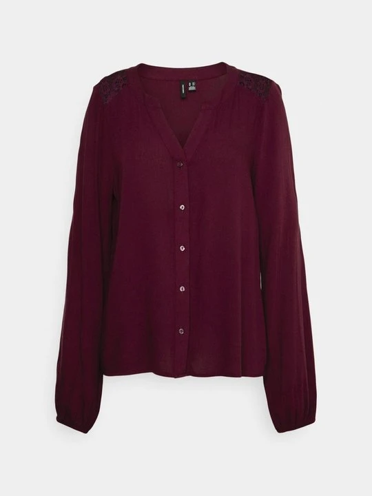 Zdjęcie produktu Bluzka Vero Moda ciemnoczerwony