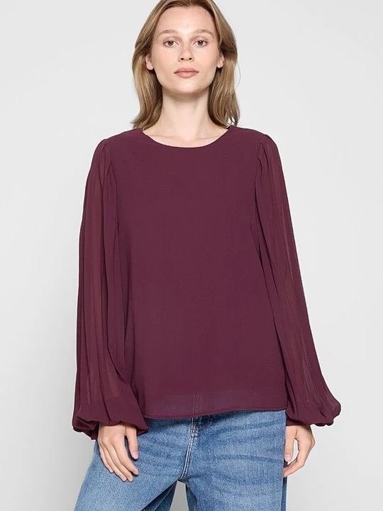 Zdjęcie produktu Bluzka Vero Moda bordowy