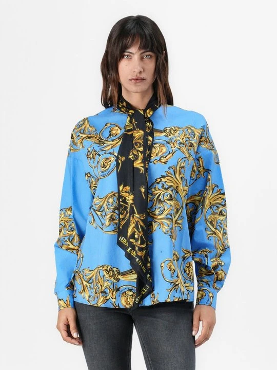 Zdjęcie produktu Bluzka Versace Jeans Couture niebieski