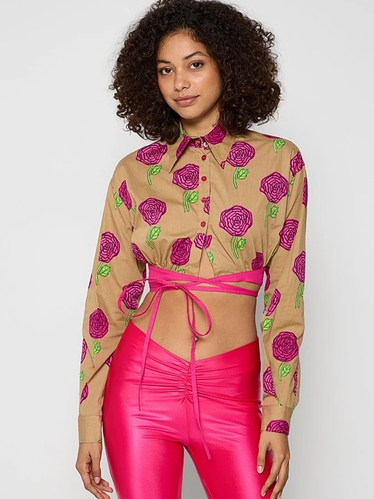 Zdjęcie produktu Bluzka Versace Jeans Couture tan