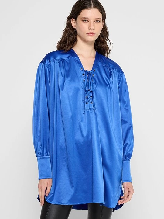 Zdjęcie produktu Bluzka Versace Jeans Couture niebieski