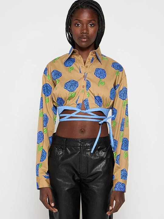 Zdjęcie produktu Bluzka Versace Jeans Couture ochra