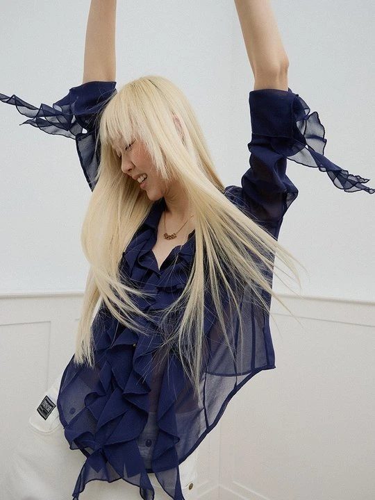 Zdjęcie produktu Bluzka Versace Jeans Couture granatowy