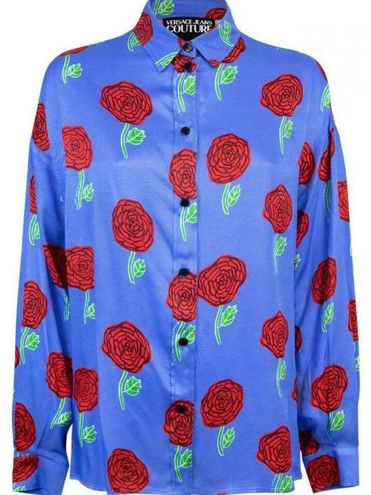 Zdjęcie produktu Bluzka Versace Jeans Couture niebieski
