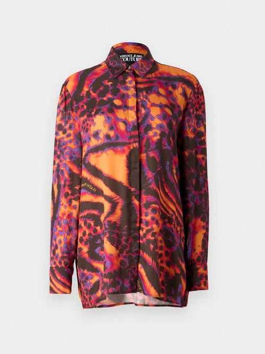 Zdjęcie produktu Bluzka Versace Jeans Couture pomarańczowy