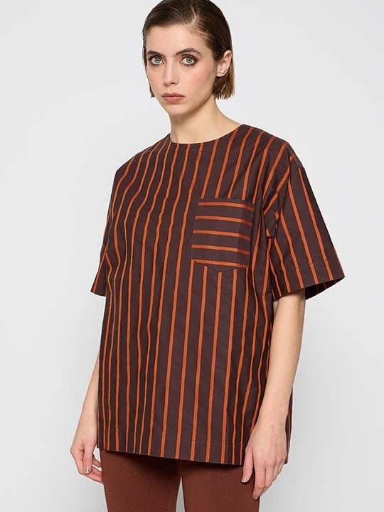Zdjęcie produktu Bluzka Victoria Beckham brązowy