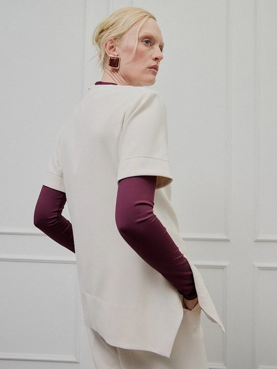 Zdjęcie produktu Bluzka Victoria Beckham mleczny