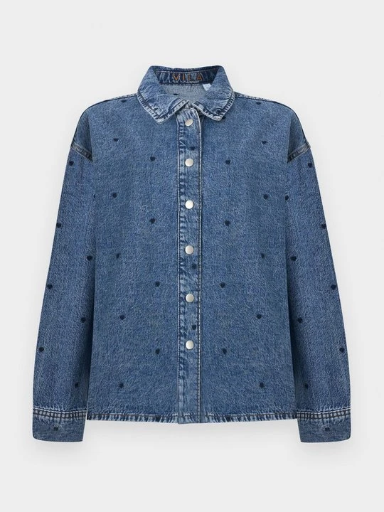 Zdjęcie produktu Bluzka Vila niebieski denim