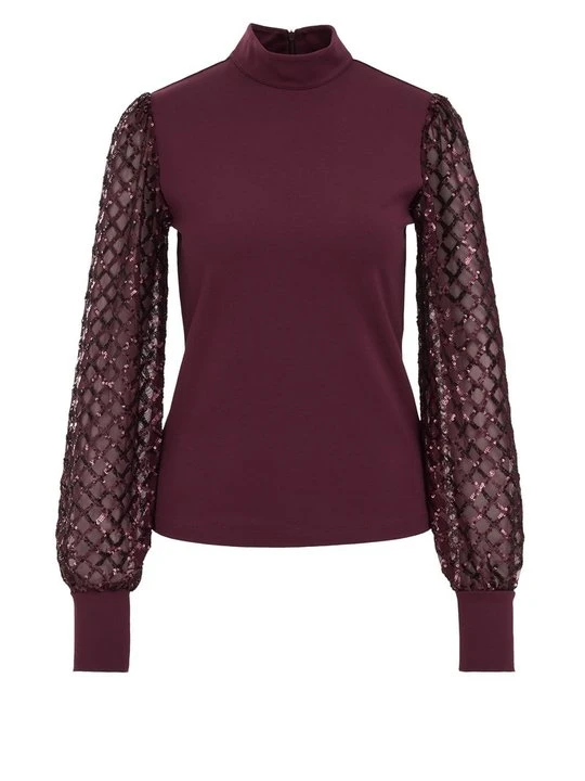 Zdjęcie produktu Bluzka WE Fashion bordowy