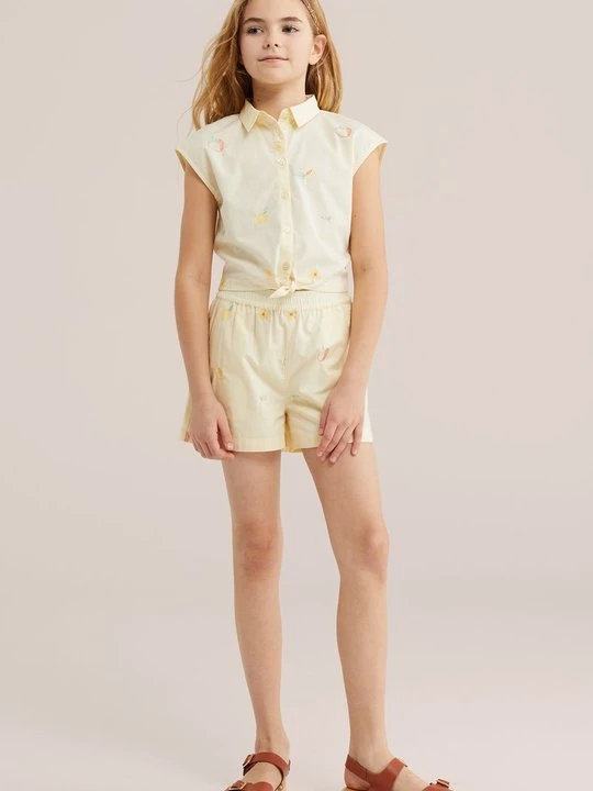 Zdjęcie produktu Bluzka WE Fashion jasnożółty