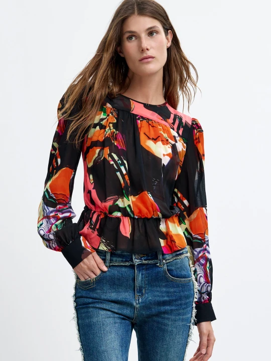 Zdjęcie produktu Bluzka we wzory M. C. Lacroix Desigual