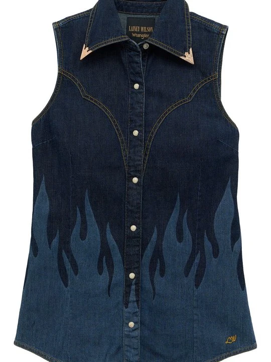 Zdjęcie produktu Bluzka Wrangler niebieski denim