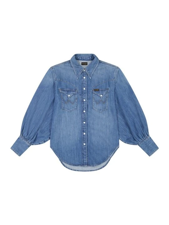Zdjęcie produktu Bluzka Wrangler niebieski denim