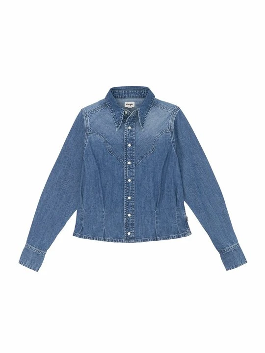 Zdjęcie produktu Bluzka Wrangler niebieski denim