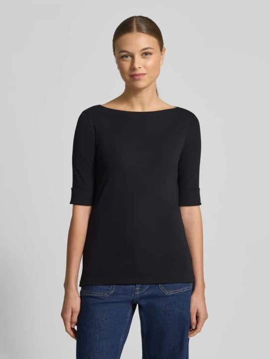 Zdjęcie produktu Bluzka z dekoltem w łódkę model ‘Judy’ Lauren Ralph Lauren Czarny