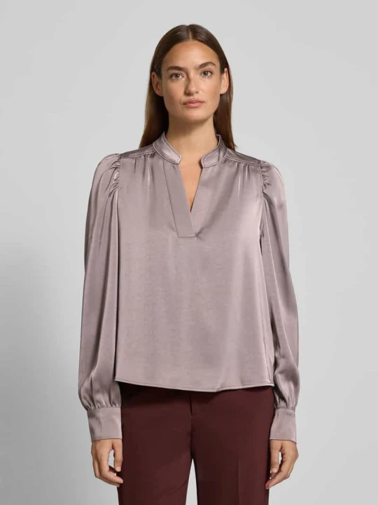 Zdjęcie produktu Bluzka z dekoltem w serek model ‘Rosslyn’ NEO NOIR