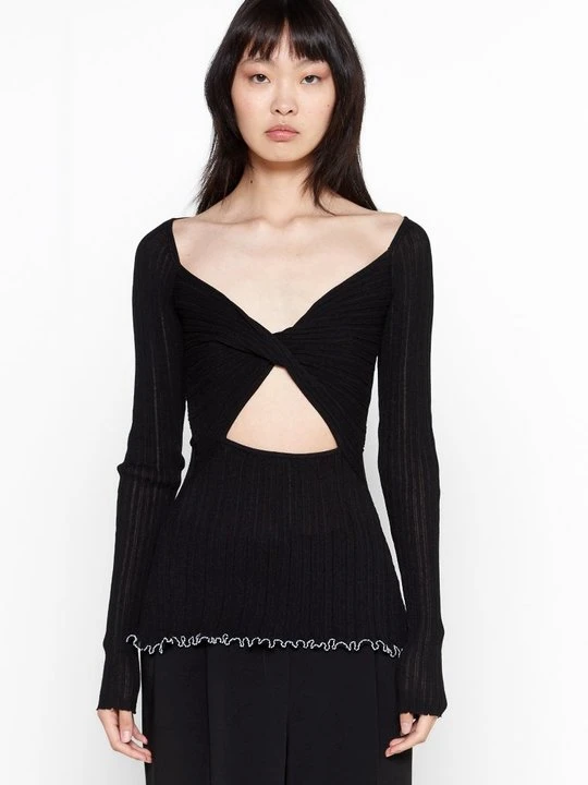 Zdjęcie produktu Bluzka z długim rękawem 3.1 phillip lim czarny
