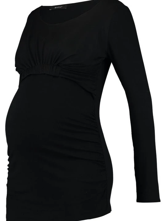 Zdjęcie produktu Bluzka z długim rękawem 9Fashion czarny