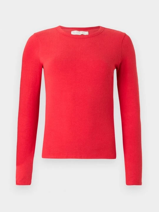 Zdjęcie produktu Bluzka z długim rękawem Abercrombie & Fitch czerwony