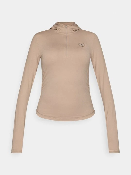 Zdjęcie produktu Bluzka z długim rękawem Adidas by Stella McCartney brązowy
