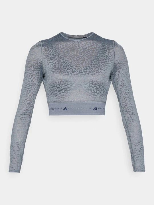 Zdjęcie produktu Bluzka z długim rękawem Adidas by Stella McCartney szary