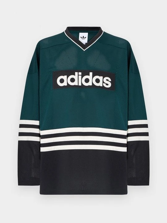 Zdjęcie produktu Bluzka z długim rękawem adidas Originals ciemnozielony