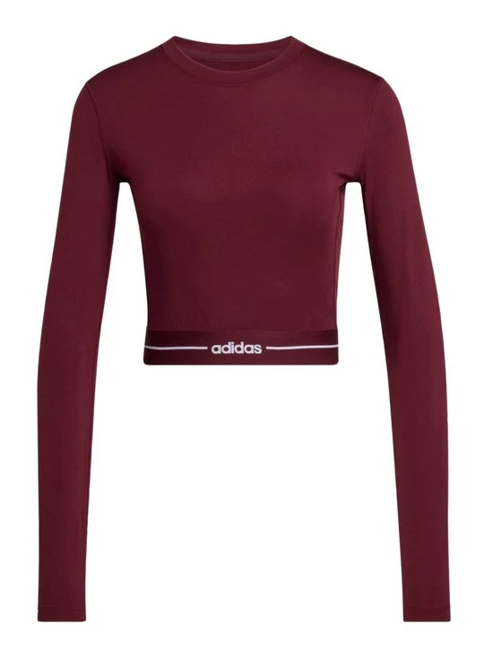 Zdjęcie produktu Bluzka z długim rękawem Adidas brązowy