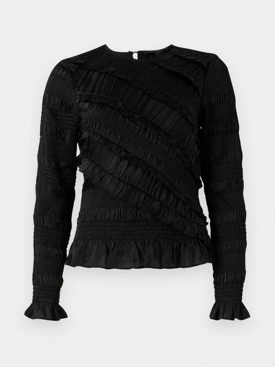 Zdjęcie produktu Bluzka z długim rękawem AllSaints czarny