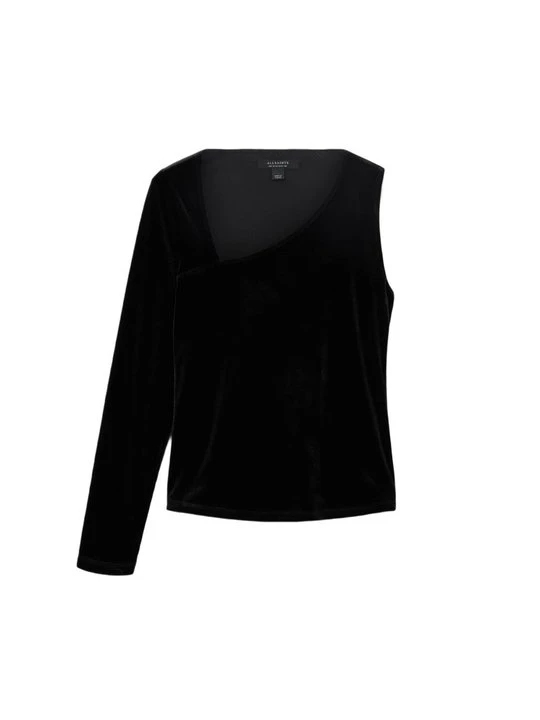 Zdjęcie produktu Bluzka z długim rękawem AllSaints czarny