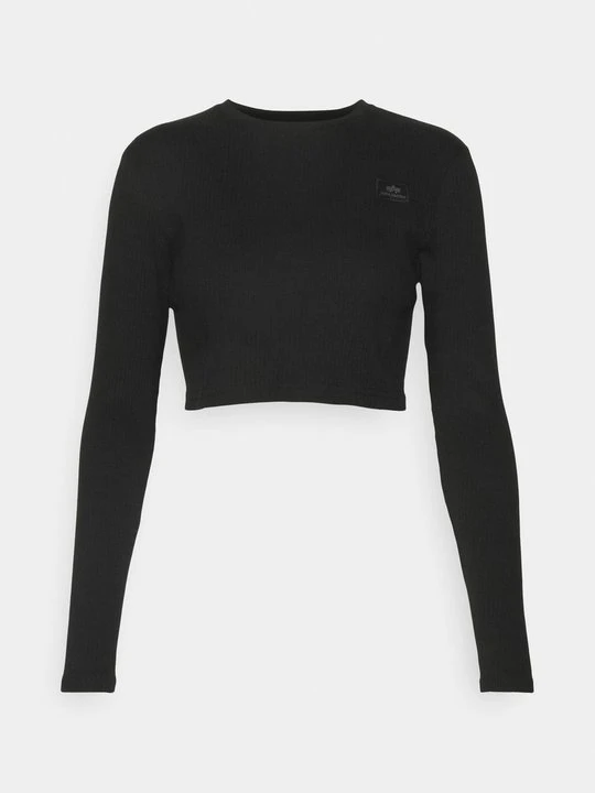 Zdjęcie produktu Bluzka z długim rękawem Alpha Industries czarny