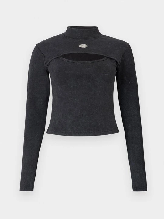 Zdjęcie produktu Bluzka z długim rękawem Alpha Industries czarny