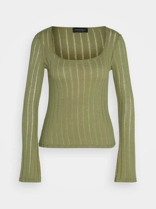 Zdjęcie produktu Bluzka z długim rękawem Anna Field khaki