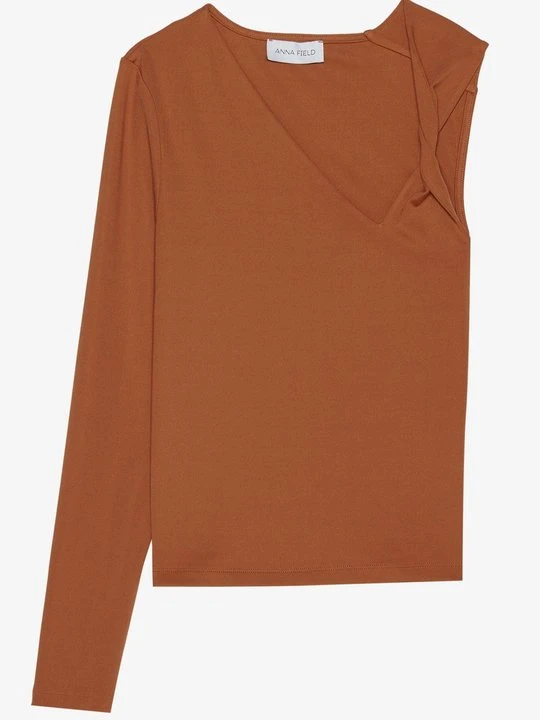Zdjęcie produktu Bluzka z długim rękawem Anna Field By Zalando ochra