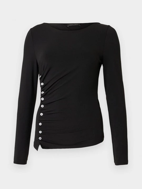 Zdjęcie produktu Bluzka z długim rękawem Anna Field By Zalando czarny