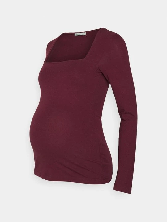 Zdjęcie produktu Bluzka z długim rękawem Anna Field MAMA By Zalando ciemnoczerwony