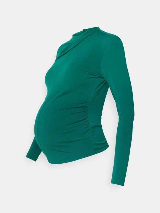 Zdjęcie produktu Bluzka z długim rękawem Anna Field MAMA By Zalando ciemnozielony